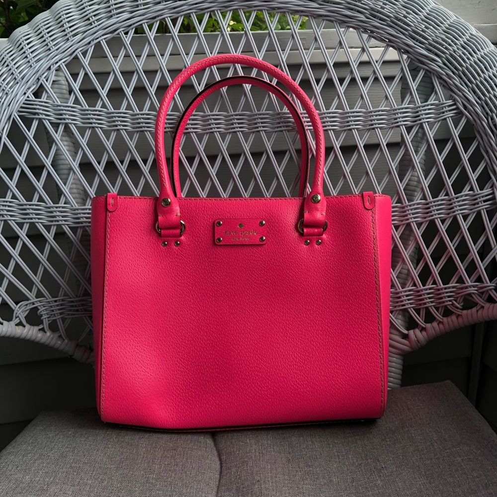 KATE SPADE HOT PINK PURSE